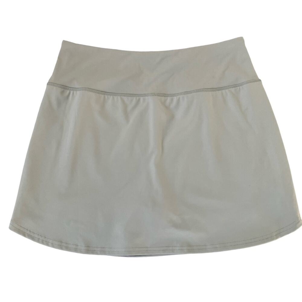 Gradual NWT Chic Women's Gray Mini Skort size L